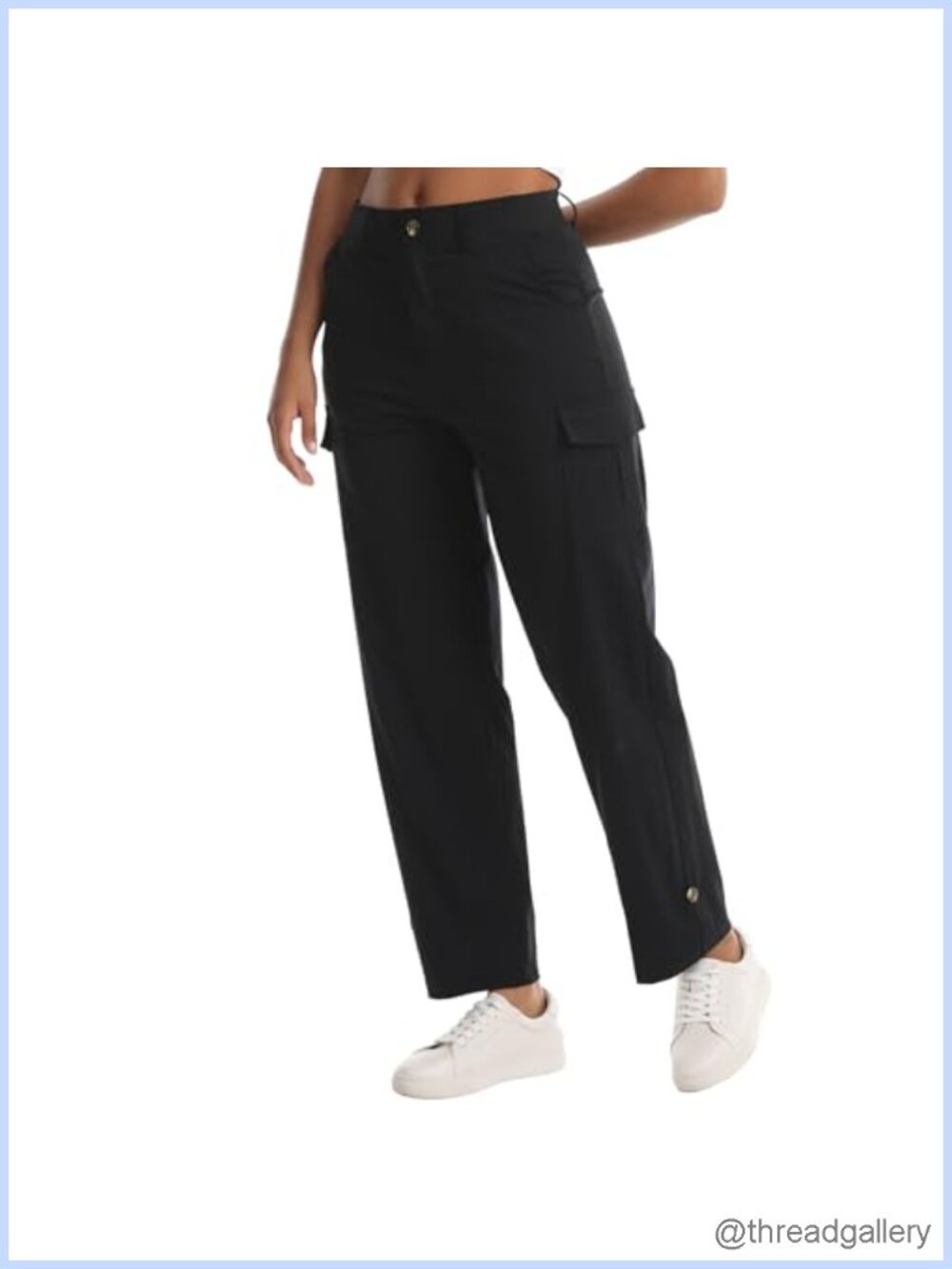 Lightweight Quick Dry Hiking Capri Cargo Pants Water Resistant Sun Protection